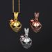 Halloween Oil Drop Skull Alloy Pendant Personality Exaggeration Men Hip Hop Fried Dough Twists Chain Necklace_ipsvogv.com