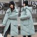 Women's Clothing thickened bread jacket down cotton padded jacket women's loose winter coat mid length over the knee cotton jacket_ipsvogv.com