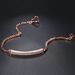 Unisex bracelet for women, rose gold plated bow versatile chain bracelet, hot selling jewelry_ipsvogv.com