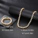 Heart-Shaped Diamond-Encrusted Hip-Hop Necklace New Creative Personality 10mm Cuban Chain Set_ipsvogv.com