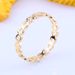 New White Copper Ring Romantic Heart Shaped Hollow Three Color Ring Is Fashionable Versatile Valentine's Day Gift_ipsvogv.com
