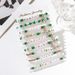 St. Patrick bracelet set Bohemian rice beads letter lucky stacking jewelry_ipsvogv.com