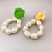 New Fashionable Freshwater Aquaculture Pearl Rose Shaped Exaggerated Atmospheric Eardrops Silver Needle Earrings_ipsvogv.com