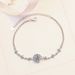S925 Sterling Silver Women's Bracelet Light Luxury Style Push Pull Beads Temperament Bracelet Moissanite Jewelry_ipsvogv.com