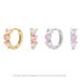 Temperament: High Grade Pure Silver Colored Zircon Ear Buckle With A Sense Of Forest Fairy Earrings Design_ipsvogv.com