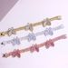 12mm Wide Butterfly Cuban Chain Anklet Exquisite Micro Inlay Light Luxury Hip Hop Fashion Jewelry Anklet_ipsvogv.com