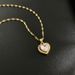 Steel 【 Titanium 】 Personalized Temperament, Fashionable And Simple Birthday Gift Ins Love Collarbone Micro Inlaid 【 】 Temperament,_ipsvogv.com