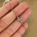 S Pure Silver Plated 14K Gold Butterfly Inlaid Diamond Bracelet For Women's Niche Design, Simple, Light Luxury, High-end_ipsvogv.com