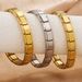 Stainless Italian Modular Square Elastic Splicing Titanium Steel Bracelet Watch Band Chain Versatile Unisex Wristband_ipsvogv.com