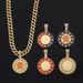 New Product Full Diamond Letter Make America Create AGAIN Hip Hop Alloy Pendant Necklace_ipsvogv.com
