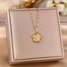 Imitating Hotan Jade Phoenix Titanium Steel Necklace For Women Fashion Luxury Exquisite Temperament Versatile Pendant_ipsvogv.com