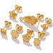 Stainless Steel Multi Shaped Squirrel, Watermelon, Thumb, Tai Chi Earrings, DIY Accessories_ipsvogv.com