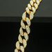 Accessories Hot Sale Hip Hop Diamond-Encrusted Cuban Bracelet Fashion Trendy Men's Jewelry_ipsvogv.com