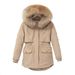 Women's Clothing Cotton coat women's jacket women's winter new Korean version of medium and long down cotton coat thick casual loose cotton coat women_ipsvogv.com