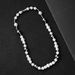 Design Personality Pearl Stitching Titanium Steel Necklace Retro Hip Hop Asap Rocky Same Style Short Necklace Men_ipsvogv.com