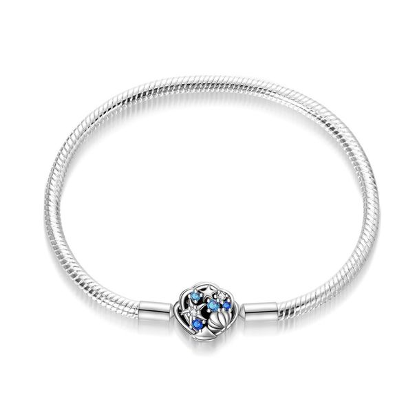 Women's Jewelry Accessories High End New Copper Plated Silver Four Leaf Clover Starfish Shell Bracelet_ipsvogv.com