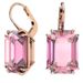 Simple Octagonal Cut Square Diamond Earrings For Women Fresh Square Water Drop Earrings_ipsvogv.com