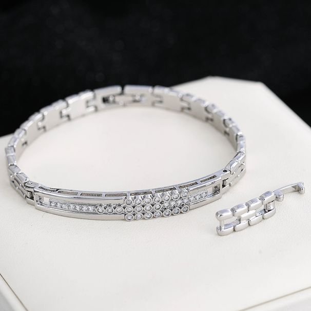 Bracelet Simple Temperament Micro Inlaid Zircon Bracelet Fashion Exquisite Trend Jewelry_ipsvogv.com