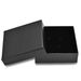 Women's Jewelry Titanium Steel Ring Earring Gift Box Diamond Checkered Black Paper Packaging Box Pendant Set Jewelry Box_ipsvogv.com