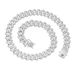 Hip hop style new product with diamond Cuban trendy nightclub personalized collarbone chain men's necklace_ipsvogv.com