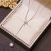 Fangxing Pearl Tassel Necklace For S Pure Silver Niche Design High-end Versatile Temperament Women's Collarbone Chain_ipsvogv.com