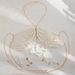 Jewelry Temperament Pearl Bead Chest Sexy Geometric Tassel Body Chain_ipsvogv.com