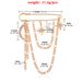 Light Luxury Full Diamond Crescent Moon Star Brooch Women, New Metal Chain Pearl Pin Accessories_ipsvogv.com
