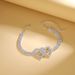 Personalized And Trendy Double Heart Anklet With Full Diamond Sparkling Beach Anklet, Popular Accessory For Women_ipsvogv.com