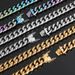 Men's Jewelry Dragon Head Buckle Encrypted Round Grinding Cuban Chain Stainless Steel Necklace Hip Hop Titanium Steel Necklace Jewelry_ipsvogv.com