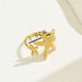 Unisex Ladies Open Ring Versatile Ocean Style Starfish Design High End Plain Ring_ipsvogv.com