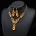Autumn Evening Party Accessories Necklace New Jewelry Bride Wedding Dress Full Diamond Earrings Bracelet Chain Set_ipsvogv.com