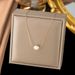 Artificial Pearl Necklace 2023 New Titanium Steel Temperament Does Not Fade Collarbone Chain Women's High-end Feeling_ipsvogv.com