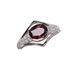 Inlaid Pomegranate Red Zircon Ring Simple And Fashionable Women's Instagram Internet Celebrity Handmade_ipsvogv.com
