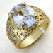 Size 8-15 Jewelry Man's Ring Marriage Engagement Vacuum Plating R283 Ring White_ipsvogv.com
