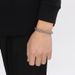 Titanium Steel Men's Trendy Hip-Hop Simple Bracelet OT Buckle Split Angle Flower Basket Chain Casual Style Hand Jewelry_ipsvogv.com