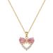 Butterfly 【 】 Knot Love Zircon Light Luxury Charm Gorgeous Full Diamond Necklace Women's Versatile Clavicle Titanium 【 】_ipsvogv.com