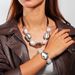 Jewelry Retro Exaggerated Round Bead Bracelet Irregular Smooth Clavicle Chain Necklace_ipsvogv.com