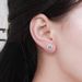 Mosang Women's New S Pure Silver Jewelry, Korean Luxury Square Bag Earrings, Valentine's Day Gift for Women_ipsvogv.com