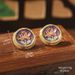 New Chinese Monet Garden Original Baroque Pearl Earrings Dreamy Flower Temperament New Fashion Women's Earrings_ipsvogv.com