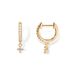 Women’s Jewelry Set Fashion Real Gold Brass Electroplating Classic Retro Inlaid Zircon Fashionable Ladies High End Earrings Set_ipsvogv.com
