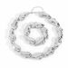 Exaggerated Smooth Wrinkled Beaded Necklace Simple Special Shaped Bead Clavicle Chain Jewelry_ipsvogv.com