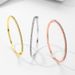 Women's Jewelry Platinum Plated Bracelet Women Inlaid AAA Zircon Simple Open Hand Jewelry Women_ipsvogv.com