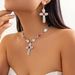 Ins Light Luxury Diamond Red Cross Pendant Personalized Liquid Lava Metal Necklace_ipsvogv.com