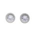 Ins Hip Hop New Round Zircon Earrings Fashionable And Simple Diamond Studded Men's Earrings_ipsvogv.com