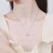 Live broadcast of 2-carat high carbon diamond necklace for women with hearts eight arrows round bag pendant and_ipsvogv.com