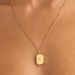 Women's Jewelry Love Words Vows Album Opening And Closing Necklace Female Retro Personality English Word Jewelry Moon Back Moon_ipsvogv.com