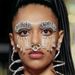Rhinestone tassel eye mask for women, Bohemian style, exaggerated personality, versatile accessories, Eye mask_ipsvogv.com