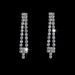 Fashion Jewelry Shiny Silver Plated Claw Chain Wedding Bride Necklace And Earring Set 692_ipsvogv.com