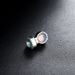Multi Colored Dazzling Magnetic Ear Clips, Men's High-end Versatile Earrings, Women's Hooligan And Handsome Personality,_ipsvogv.com