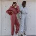 Women's Clothing autumn and winter women's clothing new casual sweatshirt jacket sports suit for women_ipsvogv.com